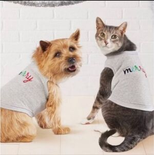 Dog's Grey "Merry" Sweatshirt - Wondershop - M